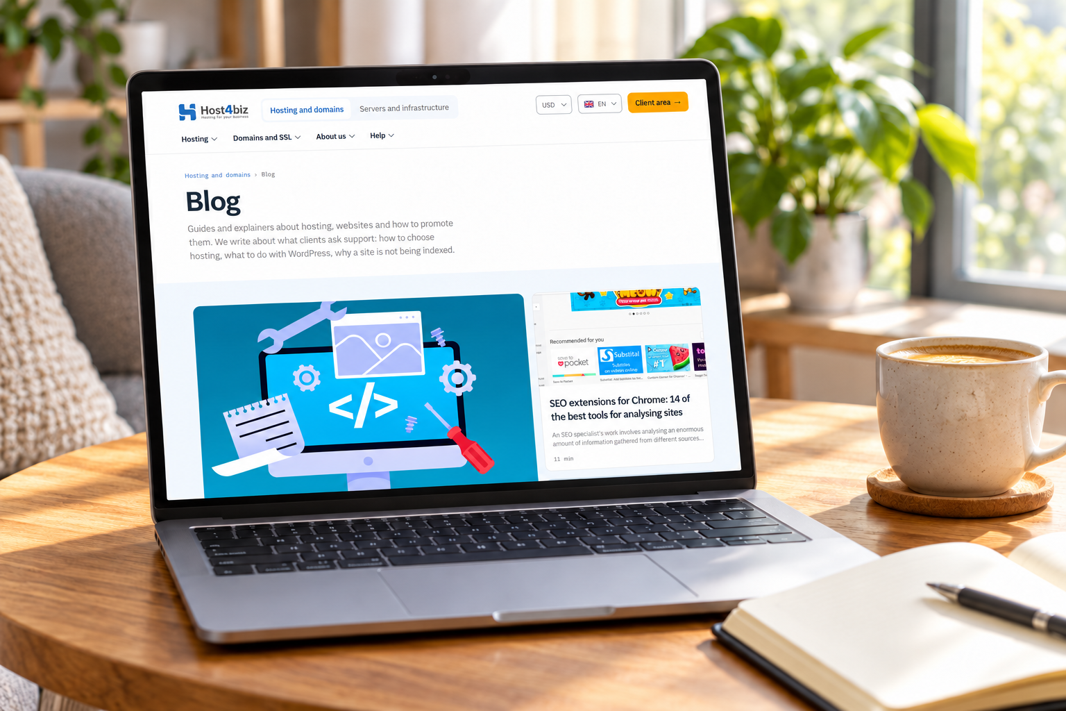 The new Host4Biz blog feed