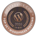 award HostAdvice 2026: Top 25 WordPress Hosting