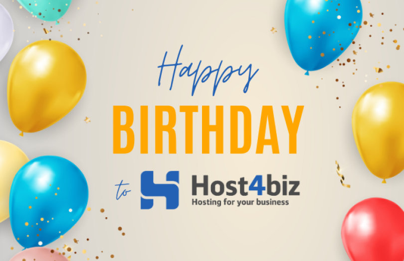 День Рождения Host4Biz - нам 14 лет!
