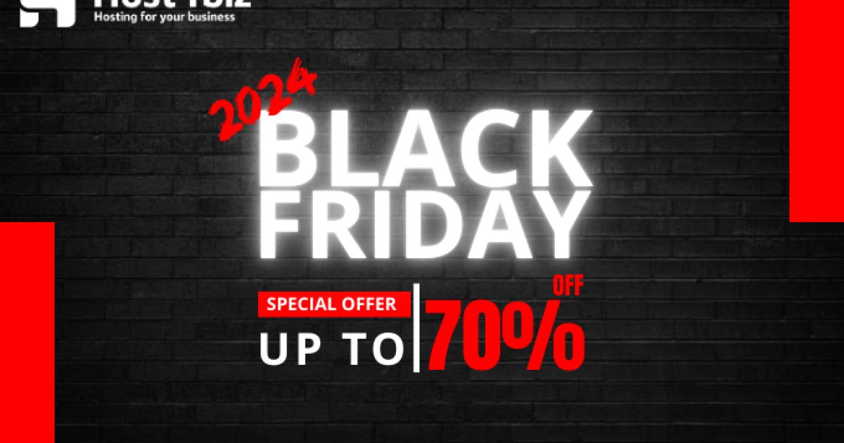 Black Friday 2024 on Host4Biz!