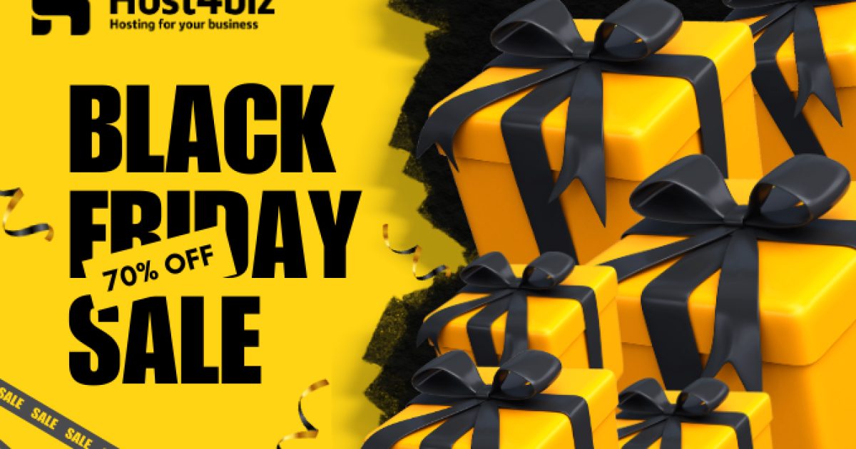 Black Friday 2025 w Host4Biz